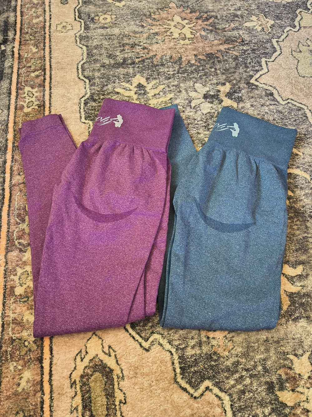 Purple and Blue Bundle, Fitbooty Seamless
